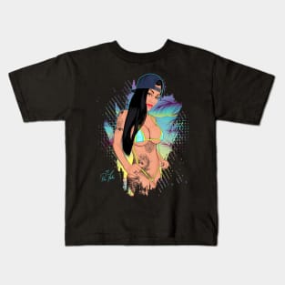 Pia Fonte California Dream Girl Kids T-Shirt